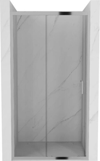 MEXEN - Apia posuvné sprchové dvere 145, transparent, chróm 845-145-000-01-00