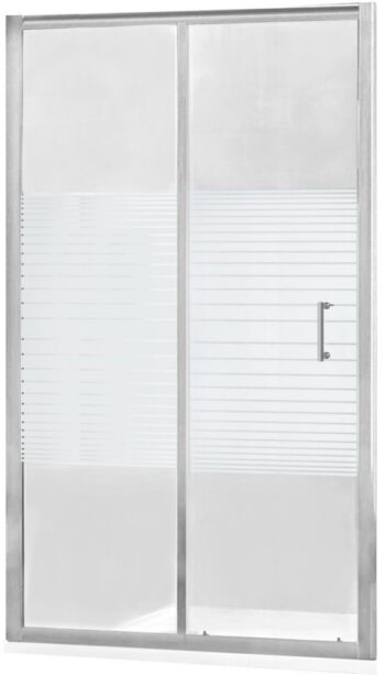 MEXEN - Apia posuvné sprchové dvere 95 cm dekor, chróm 845-095-000-01-20