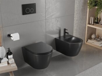 MEXEN - Carmen bidet závesné, čierna matná 35884985