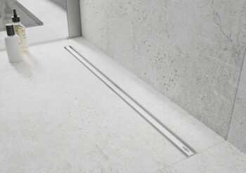 MEXEN - Flat 360 Slim odtokový žľab otočný 100 cm biela 1241100