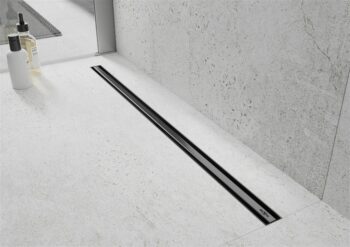 MEXEN - Flat 360 Slim odtokový žľab otočný 100 cm čierna 1741100