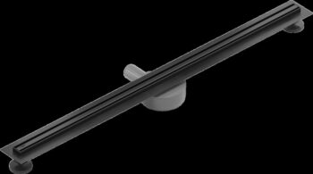 MEXEN - Flat 360 Slim odtokový žľab otočný 100 cm čierna 1741100