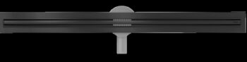 MEXEN - Flat 360 Slim odtokový žľab otočný 100 cm čierna 1741100