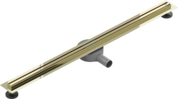 MEXEN - Flat 360 Slim žľab otočný 100 cm zlato 1541100