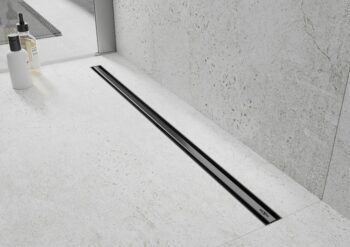 MEXEN - Flat 360 Slim žľab otočný 120 cm čierna 1741120