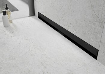 MEXEN - Flat Wall odtokový žľab stena 2v1 100 cm čierna 1730100
