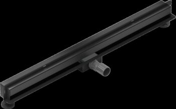 MEXEN - Flat Wall odtokový žľab stena 2v1 100 cm čierna 1730100