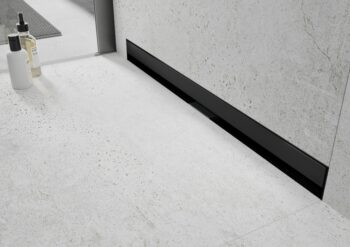MEXEN - Flat Wall odtokový žľab stena 2v1 110 cm čierna 1730110