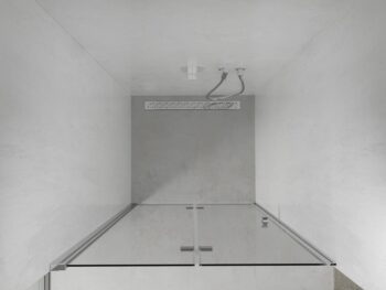 MEXEN - LIMA skladacie dvere 70x190 cm 6mm, chróm, transparent so stenovým profilom 856-070-000-01-00