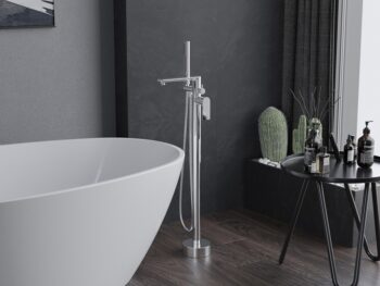 MEXEN - Leda volněstojící vaňová baterie chróm 75633-00