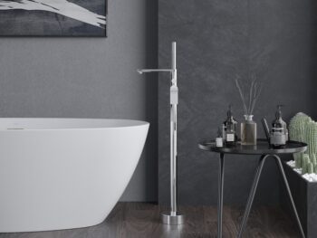 MEXEN - Leda volněstojící vaňová baterie chróm 75633-00