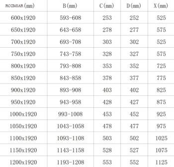 MEXEN - Lima skladacie sprchové dvere 100, číre sklo, zlatý sa stenovým profilom 856-100-000-50-00
