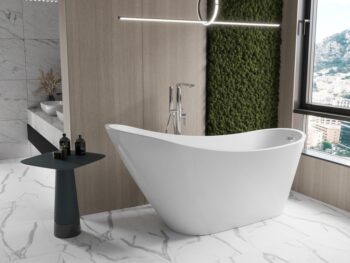 MEXEN - Oviedo voľne stojaca vaňa 170x76cm biela 51561707600