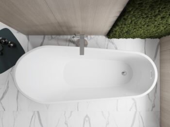 MEXEN - Oviedo voľne stojaca vaňa 170x76cm biela 51561707600