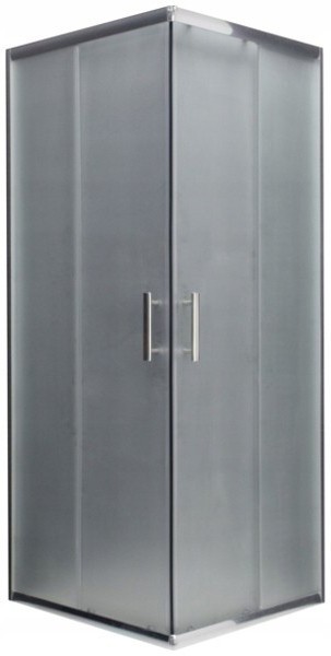MEXEN - Rio sprchovací kút štvorec 80x80, mráz, chróm 860-080-080-01-30
