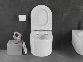 MEXEN - Sofia Závesná WC misa bez sedátka, biela 3354XX00