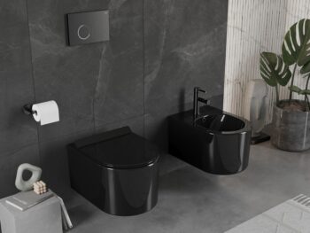 MEXEN - Sofia bidet závesné, čierna 35544870