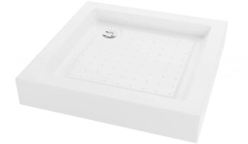 MEXEN - Sprchová vanička štvorcová 70x70, biela 45107070