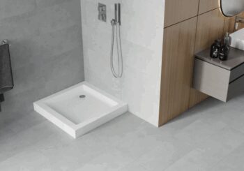 MEXEN - Sprchová vanička štvorcová 70x70, biela 45107070