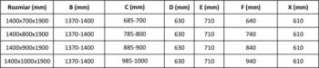 MEXEN/S - APIA sprchovací kút 140x100, dekor - pruhy, chróm 840-140-100-01-20