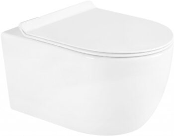 MEXEN/S - Carmen Závesná WC misa vrátane sedátka s slow-slim, duroplast, biela 30880100