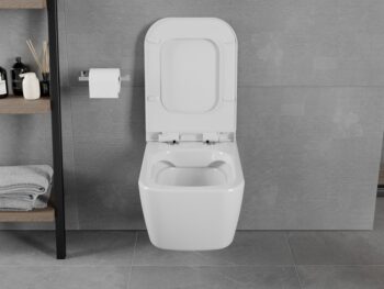 MEXEN/S - ELIS WC misa rimless + sedátko 39070100, biela 30910700