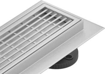 MEXEN/S - Flat 360 ° M33 odtokový žľab otočný 90, nerez 1033090-40
