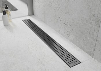 MEXEN/S - Flat M08 odtokový žľab 100 cm čierna 1725100-15