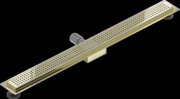 MEXEN/S - Flat M08 odtokový žľab 100 cm zlatý 1525100-15