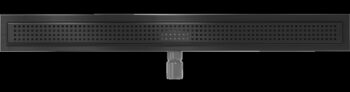 MEXEN/S - Flat M08 odtokový žľab 90 cm čierny 1725090-15