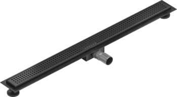 MEXEN/S - Flat M08 odtokový žľab 90 cm čierny 1725090-15
