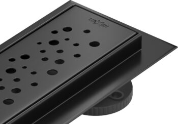MEXEN/S - Flat M12 odtokový žľab 100 cm čierna 1721100-15