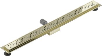 MEXEN/S - Flat M12 odtokový žľab 100 cm zlatý 1521100-15