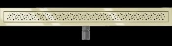 MEXEN/S - Flat M12 odtokový žľab 100 cm zlatý 1521100-15