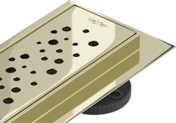 MEXEN/S - Flat M12 odtokový žľab 100 cm zlatý 1521100-15