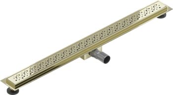 MEXEN/S - Flat M12 odtokový žľab 100 cm zlatý 1521100-15