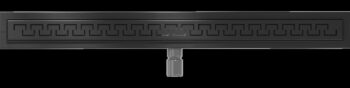 MEXEN/S - Flat M15 odtokový žľab 100 cm čierny 1724100-15