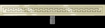 MEXEN/S - Flat M15 odtokový žľab 100 cm zlatý 1524100-15