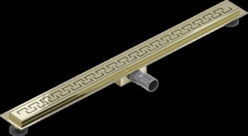 MEXEN/S - Flat M15 odtokový žľab 100 cm zlatý 1524100-15