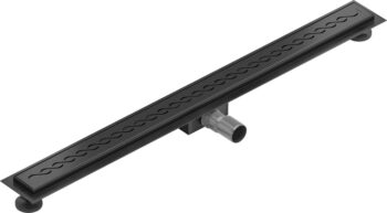 MEXEN/S - Flat M18 odtokový žľab 100 cm čierna 1723100-15