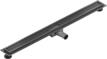 MEXEN/S - Flat M33 odtokový žľab 100, čierny 1733100-15