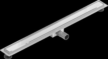 MEXEN/S - Flat MGW odtokový žľab 100 cm biele sklo 1027100-15