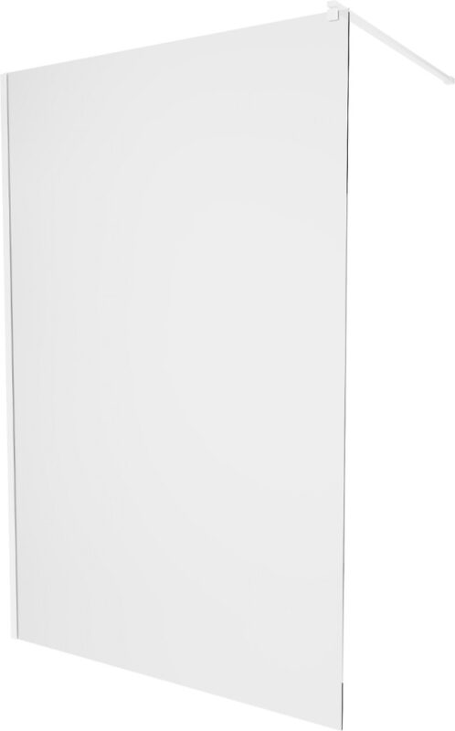 MEXEN/S - KIOTO Sprchová zástena WALK-IN 110 x 200, transparent 8 mm, biela 800-110-101-20-00 MEXEN/S - KIOTO Sprchová zástena WALK-IN 110 x 200, transparent 8 mm, biela 800-110-101-20-00