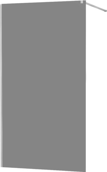 MEXEN/S - KIOTO Sprchová zástena WALK-IN 110x200 cm 8 mm, chróm, dymové sklo 800-110-101-01-40