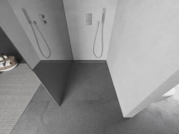 MEXEN/S - KIOTO Sprchová zástena WALK-IN 110x200 cm 8 mm, chróm, zrkadlové sklo 800-110-101-01-50