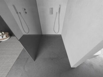 MEXEN/S - KIOTO Sprchová zástena WALK-IN 120x200 cm 8 mm, chróm, zrkadlové sklo 800-120-101-01-50