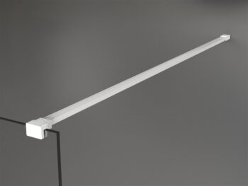 MEXEN/S - KIOTO Sprchová zástena WALK-IN 80 x 200, zrkadlové 8 mm, biela 800-080-101-20-50