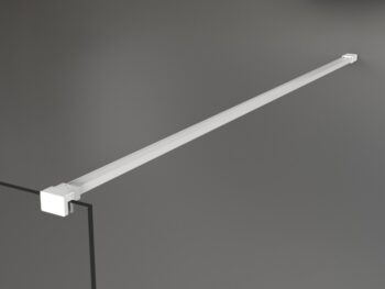 MEXEN/S - KIOTO Sprchová zástena WALK-IN 90 x 200, zrkadlové 8 mm, biela 800-090-101-20-50