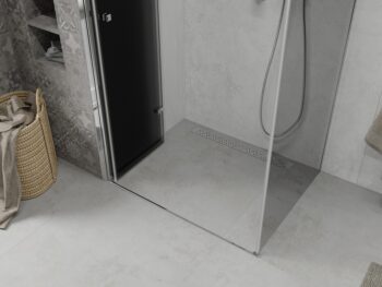 MEXEN/S - LIMA sprchovací kút 100x80, grafit, chróm 856-100-080-01-40
