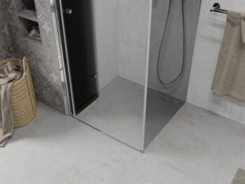 MEXEN/S - LIMA sprchovací kút 70x70, grafit, chróm 856-070-070-01-40